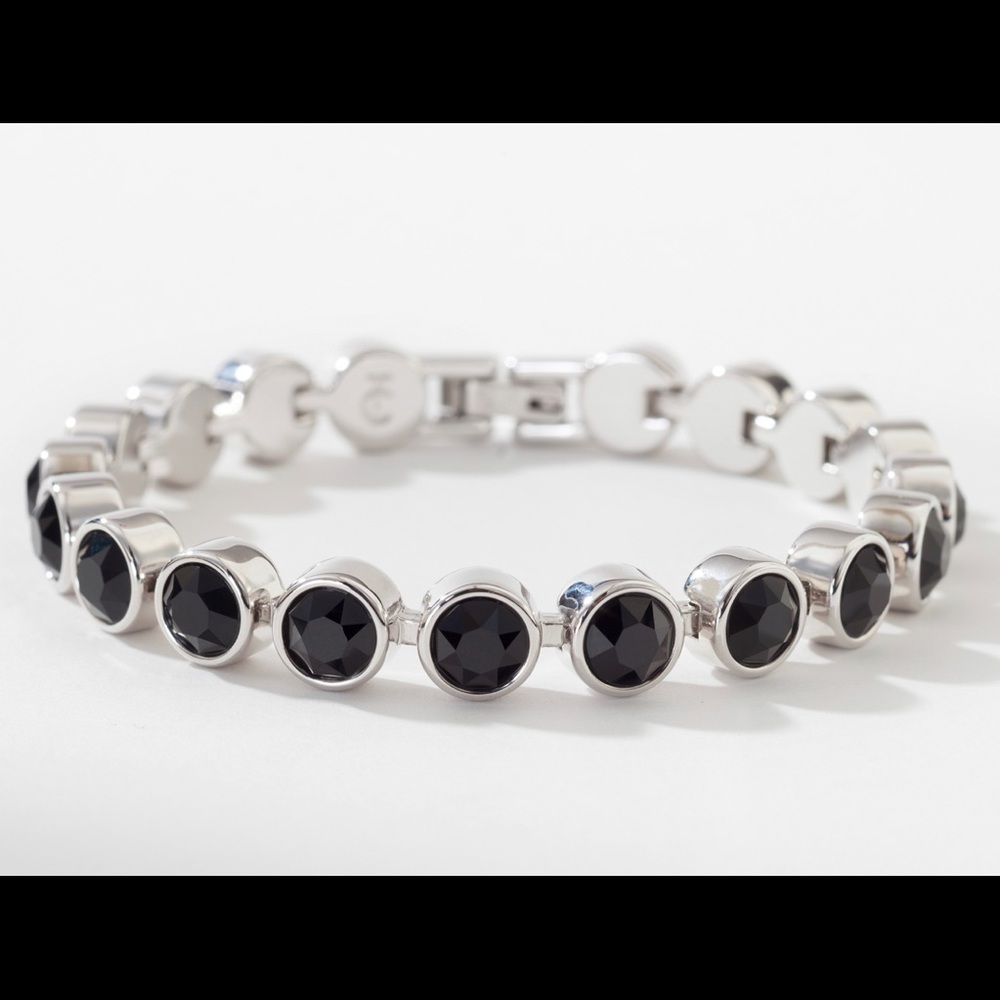 Swarovski Crystal Jet Ice Bracelet